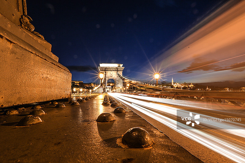 布达佩斯塞切尼链桥图片素材