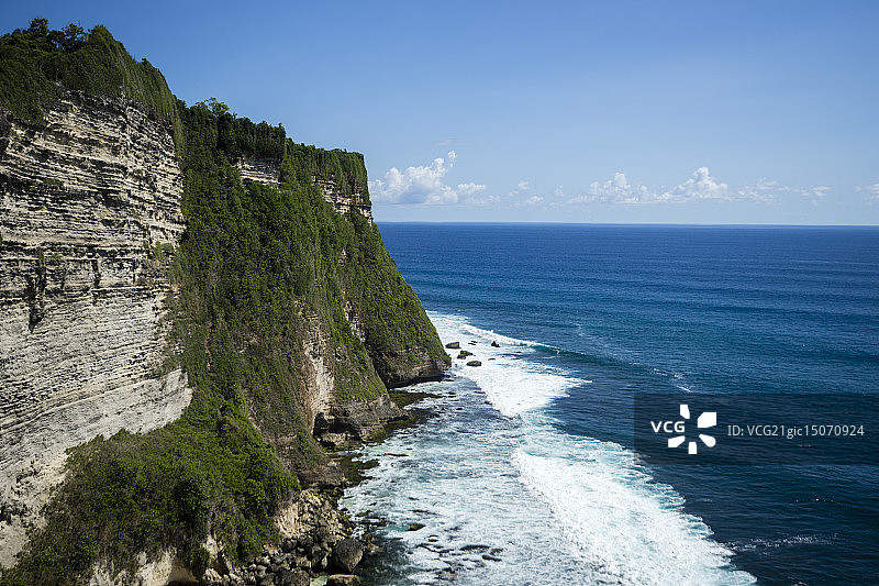 巴厘岛的乌鲁瓦图情人崖图片素材