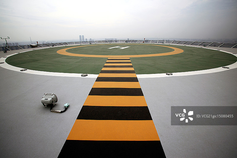 辽宁省沈阳直升机停机坪图片素材