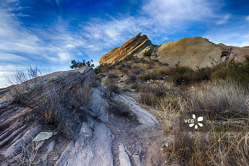 加利福尼亚州瓦斯奎兹岩图片素材