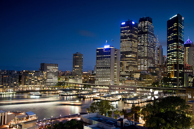 环形码头图片素材