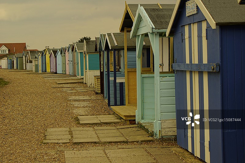 海滩小屋图片素材