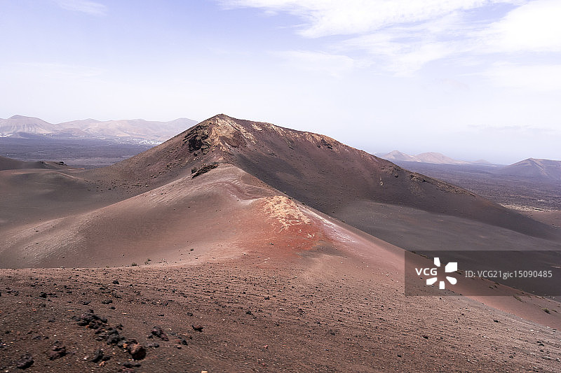 兰萨罗特岛火山景观图片素材