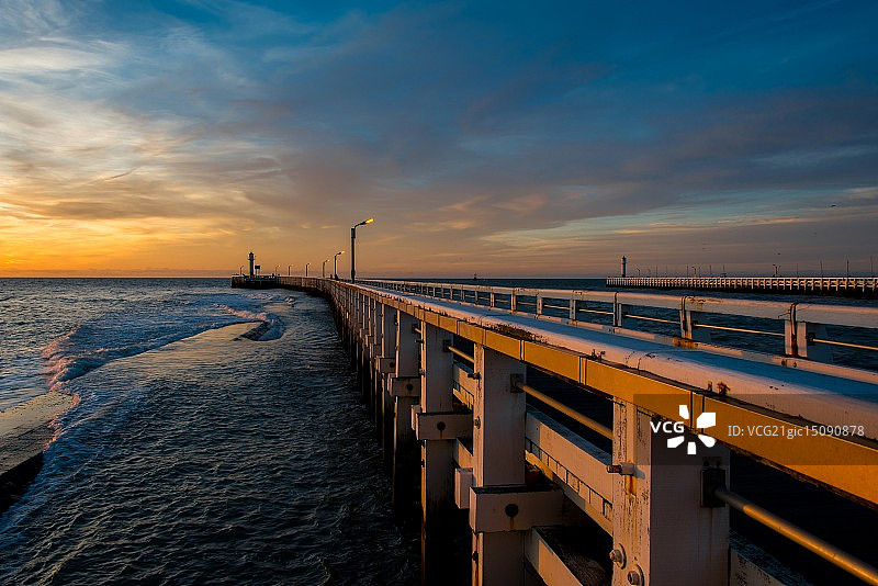 尼乌波特码头图片素材