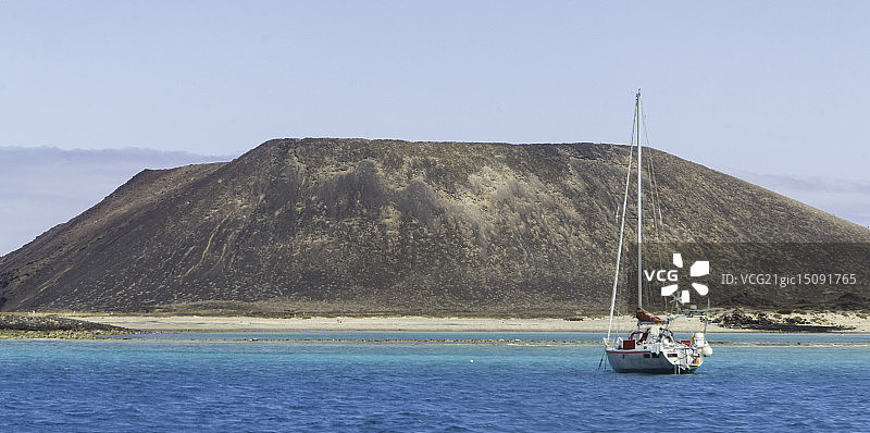 洛博斯小岛-富埃特文图拉，西班牙图片素材