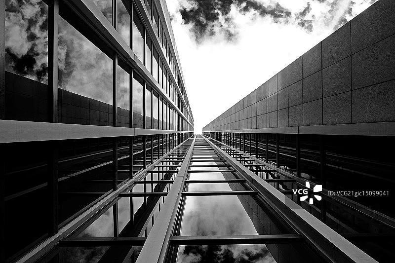 法兰克福金融区图片素材