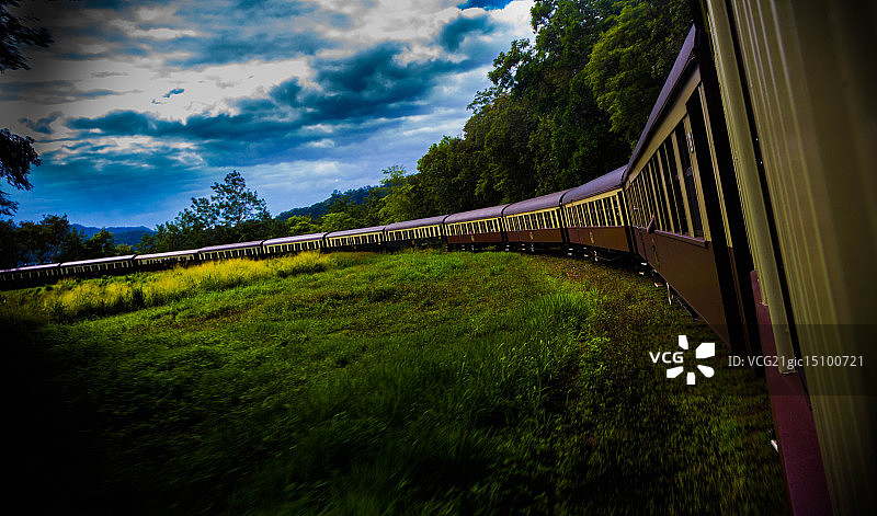 库兰达观光铁路图片素材