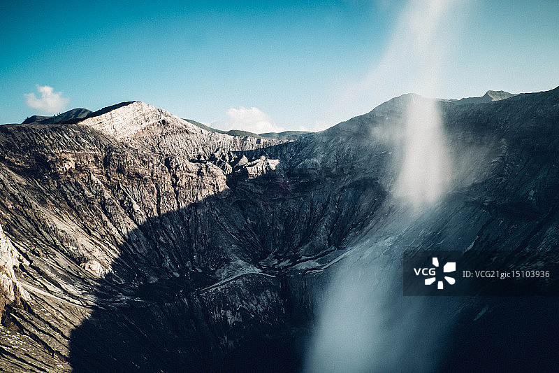 布罗莫火山坑图片素材