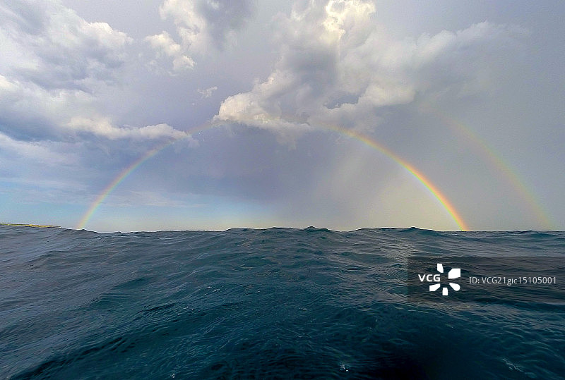 两道彩虹图片素材