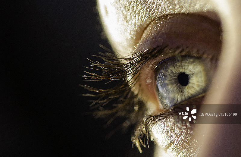 深邃的凝视图片素材