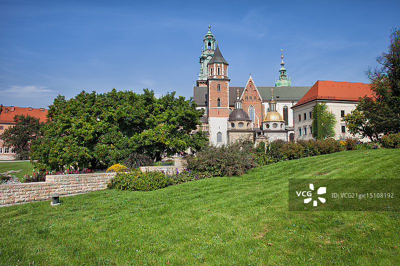 克拉科夫瓦维尔皇家大教堂图片素材