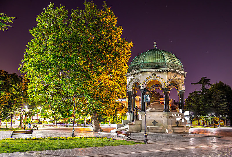 苏丹艾哈迈德公园图片素材