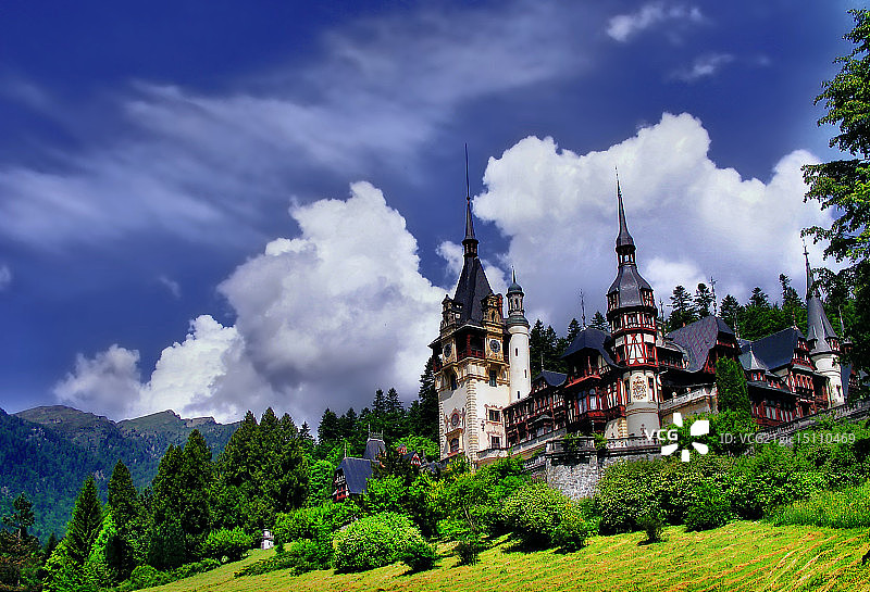 佩莱斯城堡图片素材