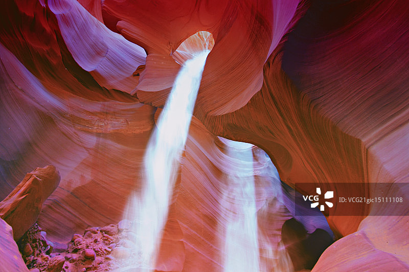 下羚羊峡谷图片素材