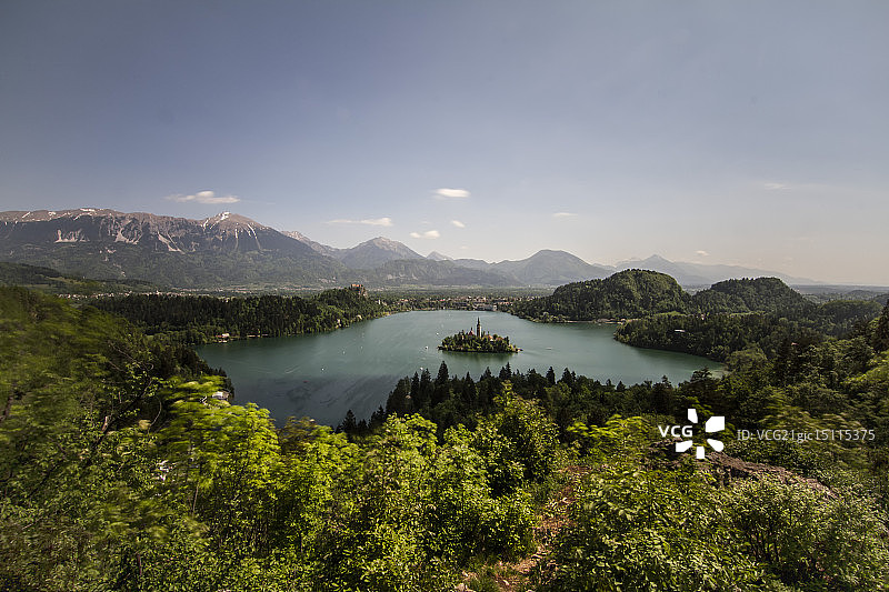 布莱德岛图片素材