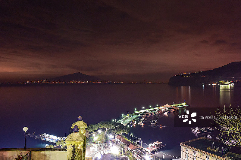 那不勒斯的船只图片素材