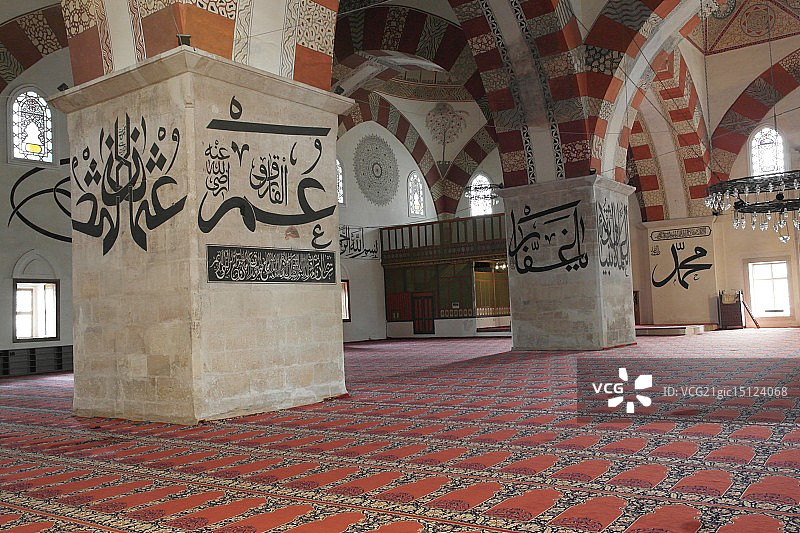 埃迪尔内旧清真寺图片素材