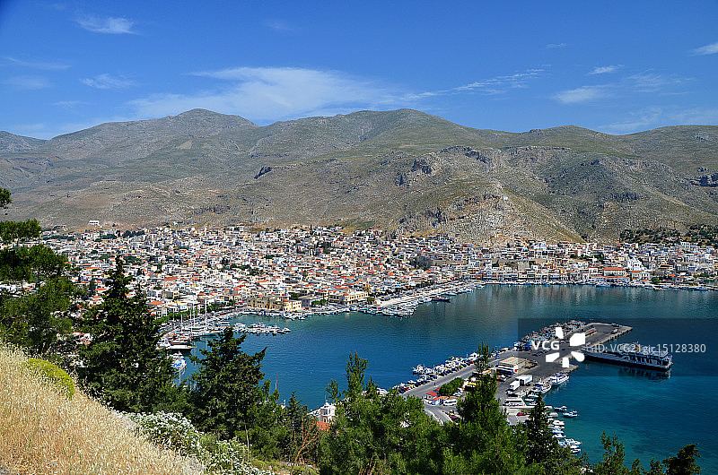 卡利姆诺斯岛波西亚图片素材