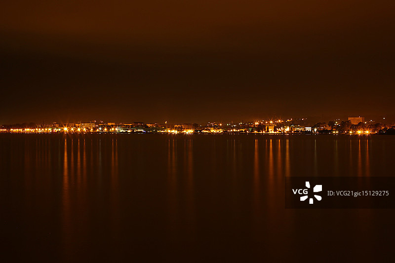 苏呼米的灯光图片素材