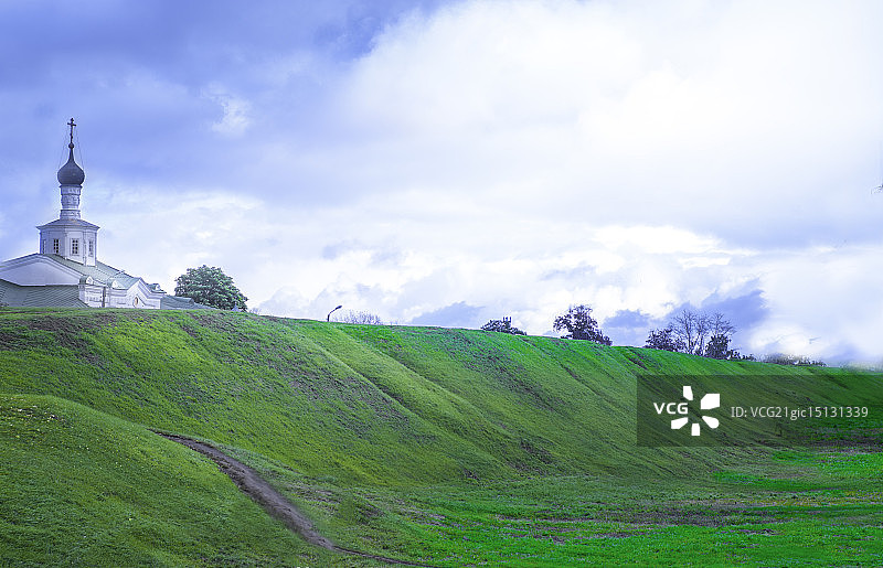 梁赞克里姆林宫图片素材