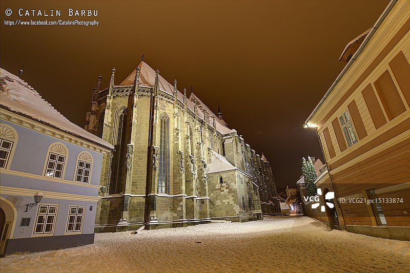 冬季的布拉索夫图片素材