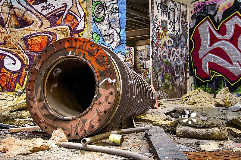 钻探废弃物图片素材