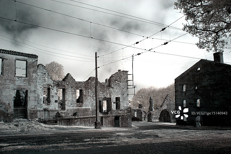 战争的破坏图片素材