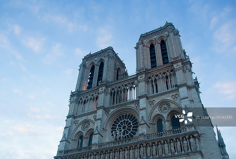 巴黎圣母院图片素材