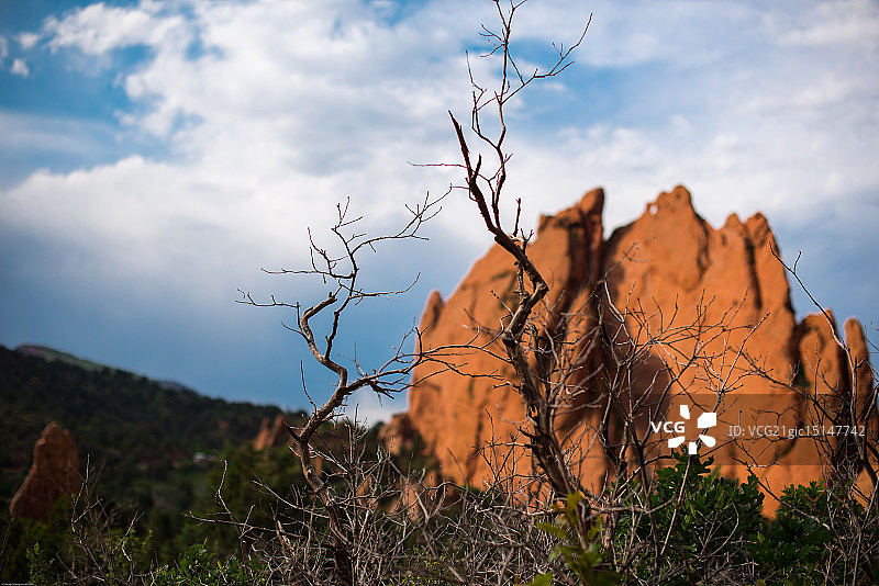 科罗拉多州众神花园图片素材