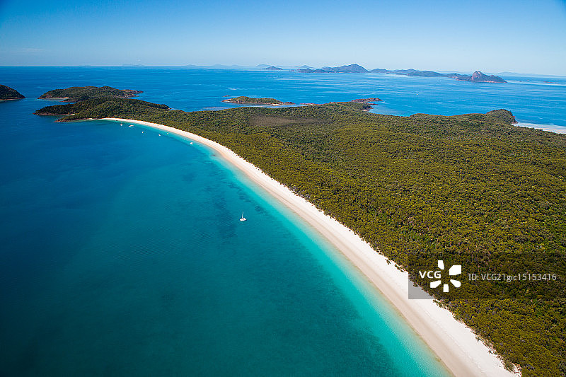 白天堂海滩图片素材