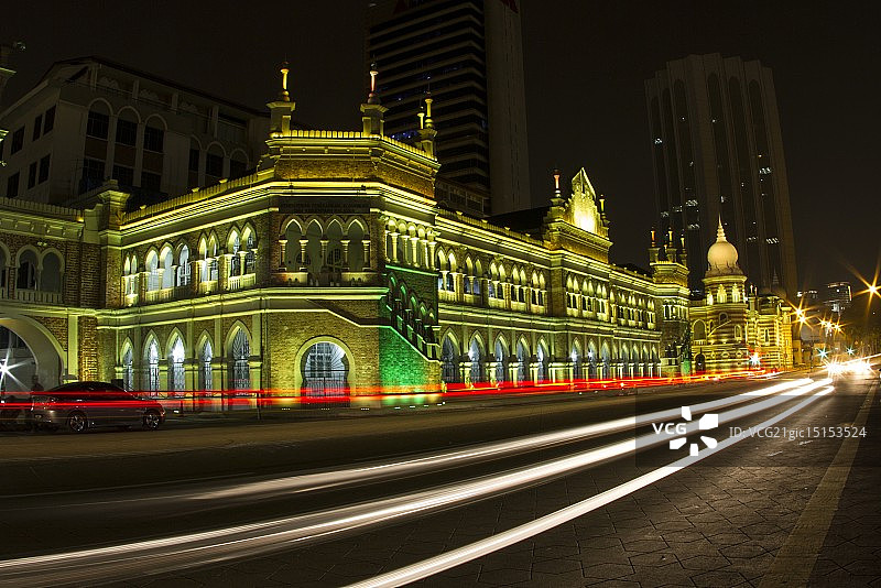 吉隆坡夜景图片素材