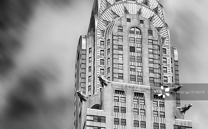 纽约克莱斯勒大厦图片素材