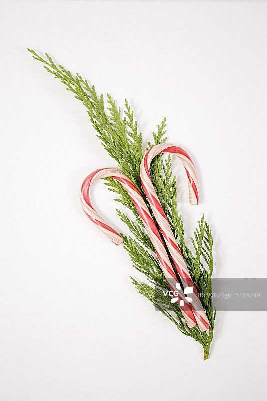 节日糖果手杖图片素材