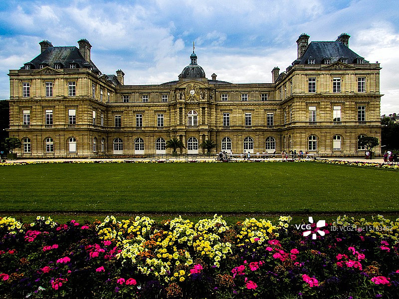 卢森堡花园图片素材