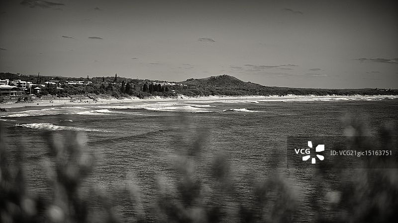 库伦海滩图片素材