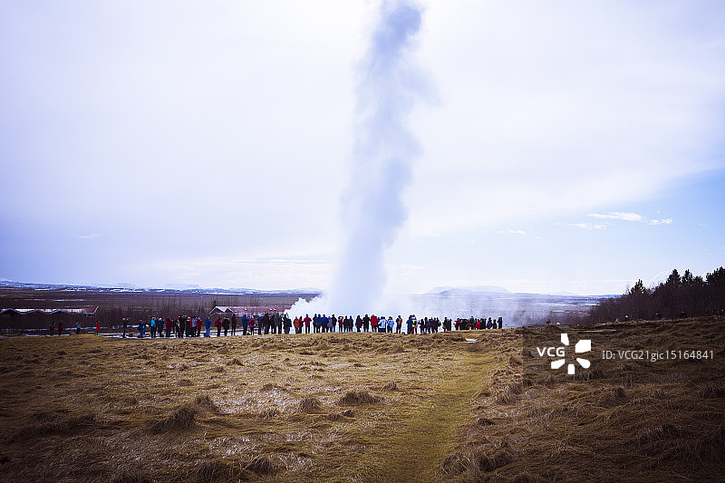斯特罗克间歇泉图片素材