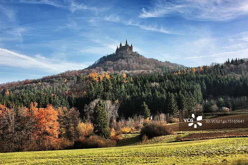 霍亨索伦城堡图片素材