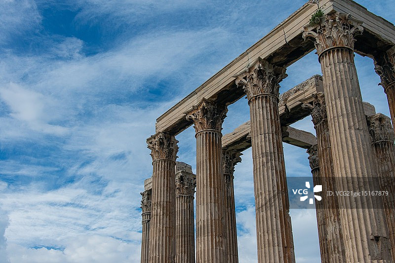 奥林匹亚宙斯神庙图片素材