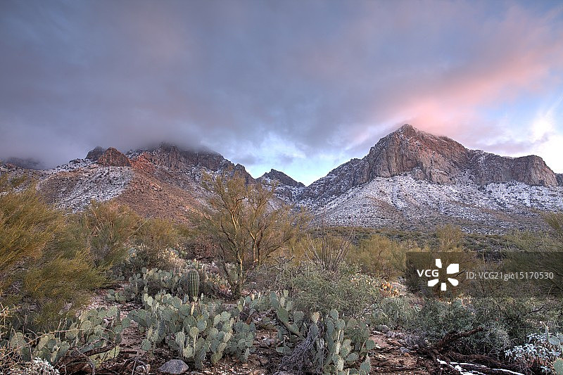 图森山脉图片素材