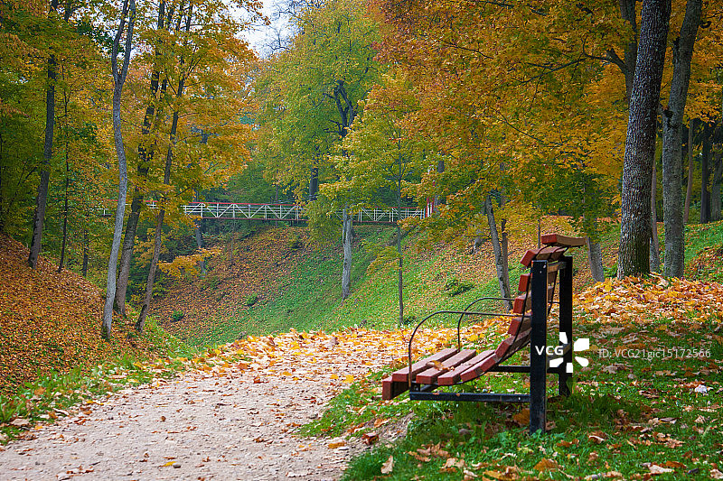 维尔扬迪的秋天图片素材