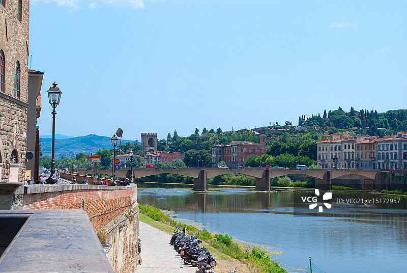 佛罗伦萨：阿诺河风光图片素材