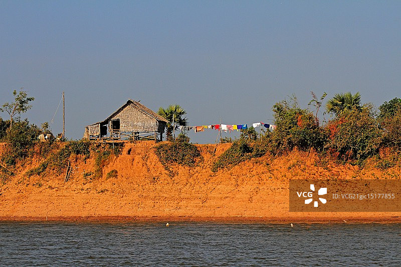 洞里萨湖图片素材