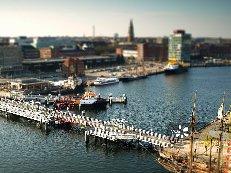 基尔鸟瞰图图片素材