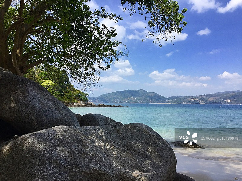 天堂海滩图片素材