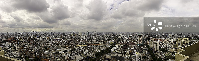 雅加达全景图片素材