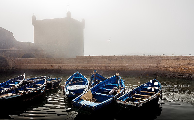雾蒙蒙的索维拉图片素材