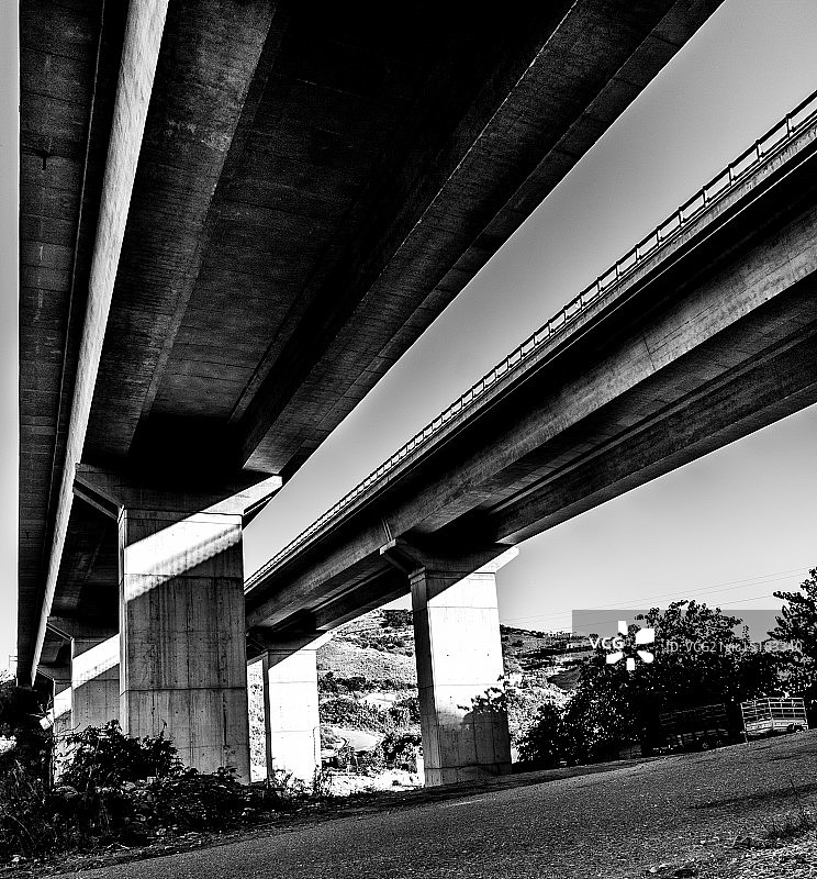 西班牙高速公路图片素材