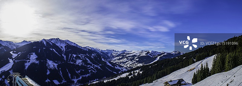 萨尔巴赫全景图片素材