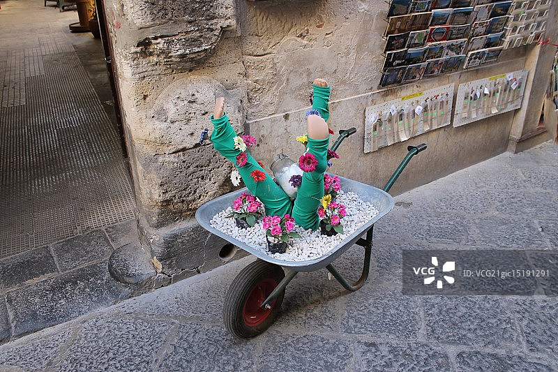 嬉皮风格的腿图片素材