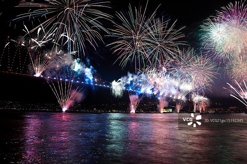 博斯普鲁斯海峡大桥图片素材